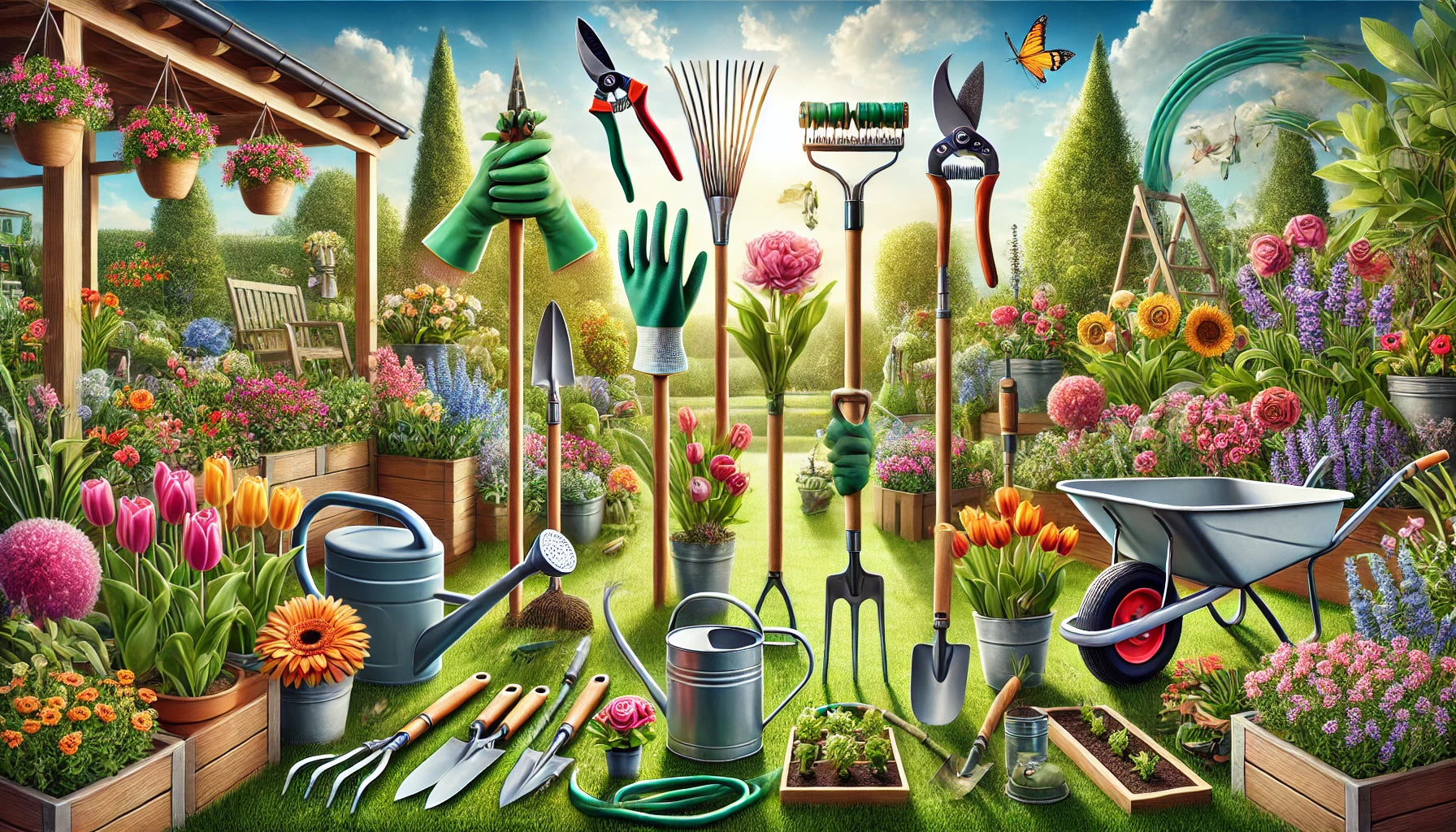 12 Outils de Jardin Essentiels pour les Débutants