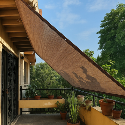 Voile d'Ombrage Trapeze pour Terrasse