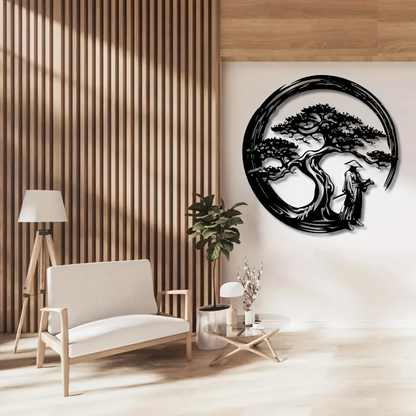 Décoration Murale Bonsaï Japonais