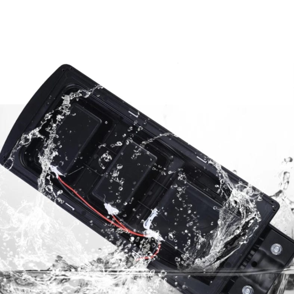 Lampadaire Solaire Extérieur Détecteur de Mouvement Ultra-Puissant