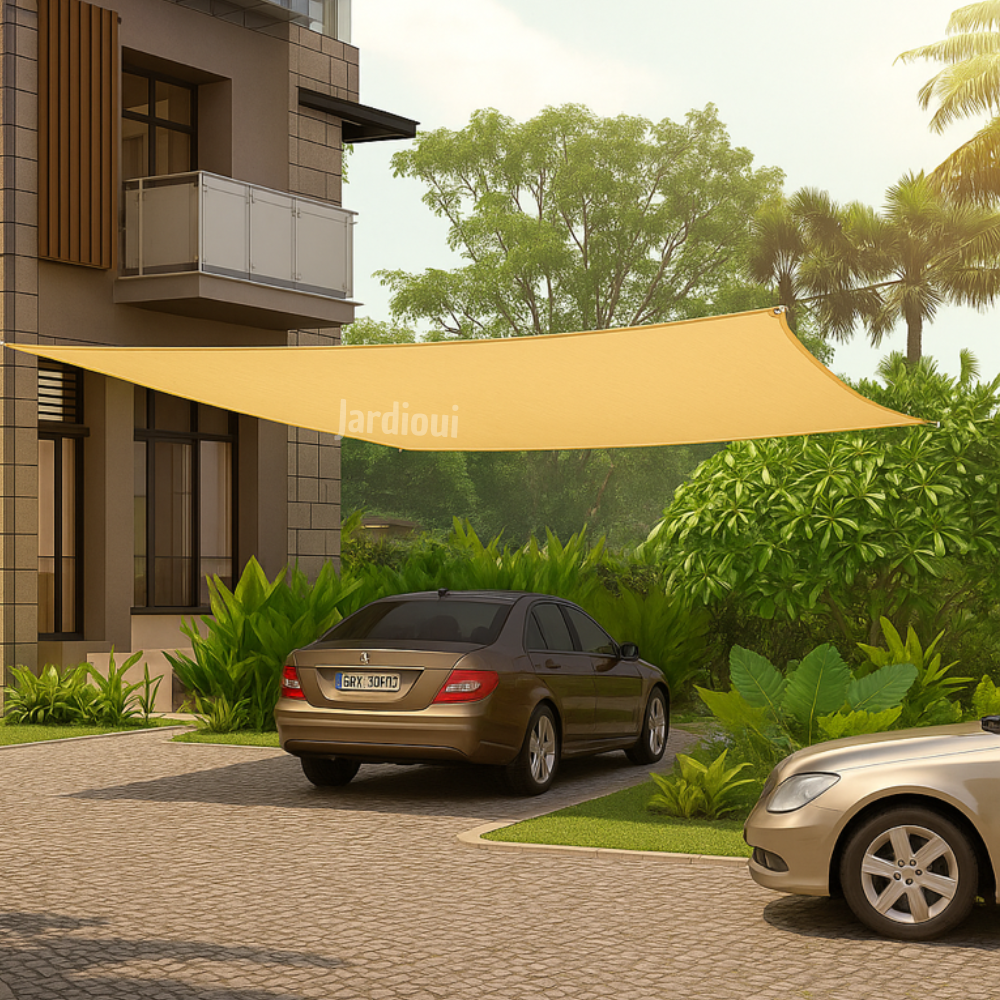 Voile d'Ombrage Rectangulaire Premium