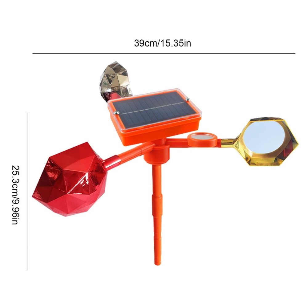 Répulseur Solaire Intelligent Multi-Zone pour Animaux