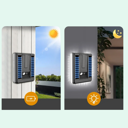 Lampe Extérieure Solaire Détecteur de Mouvement