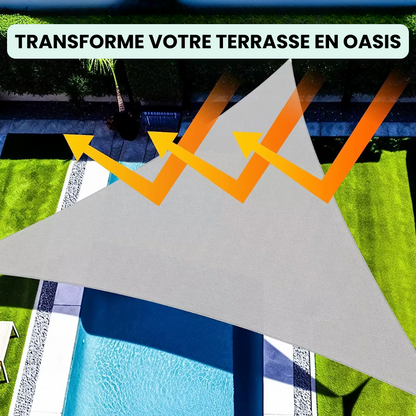 Voile d'Ombrage Triangulaire Imperméable