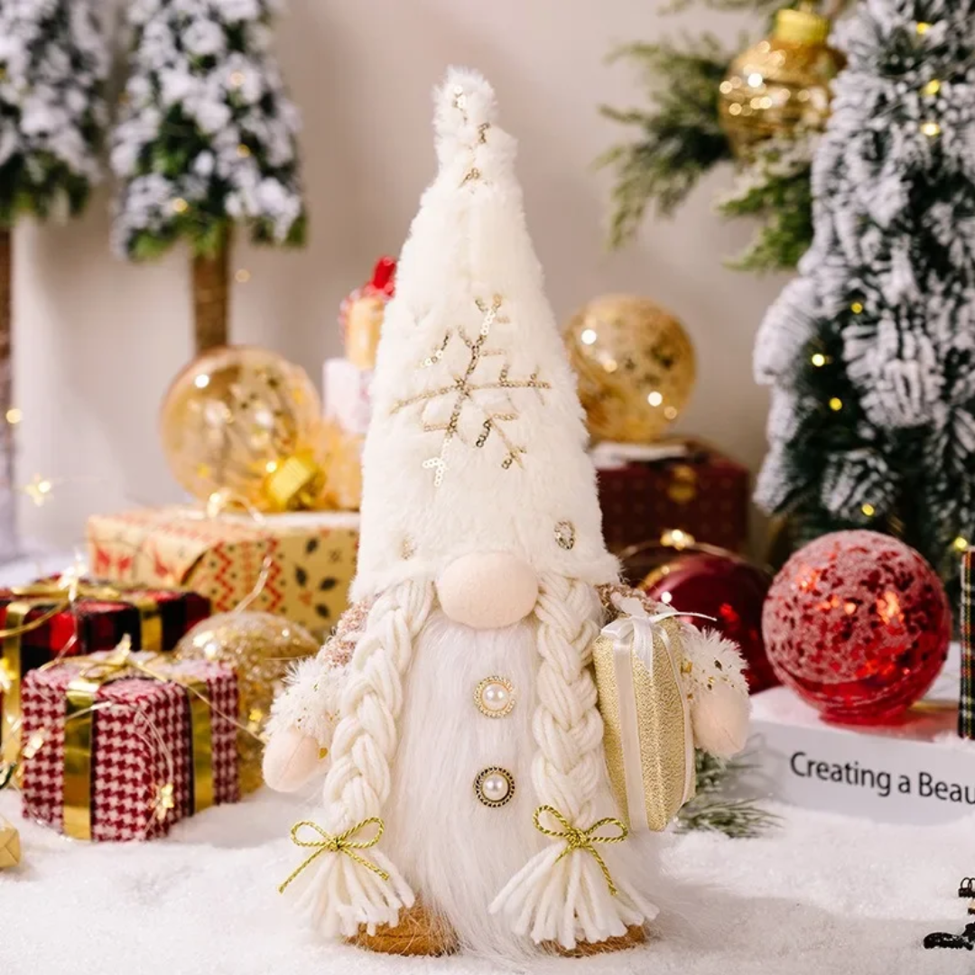 Nain Décoratif Porte-Bonheur Scintillant