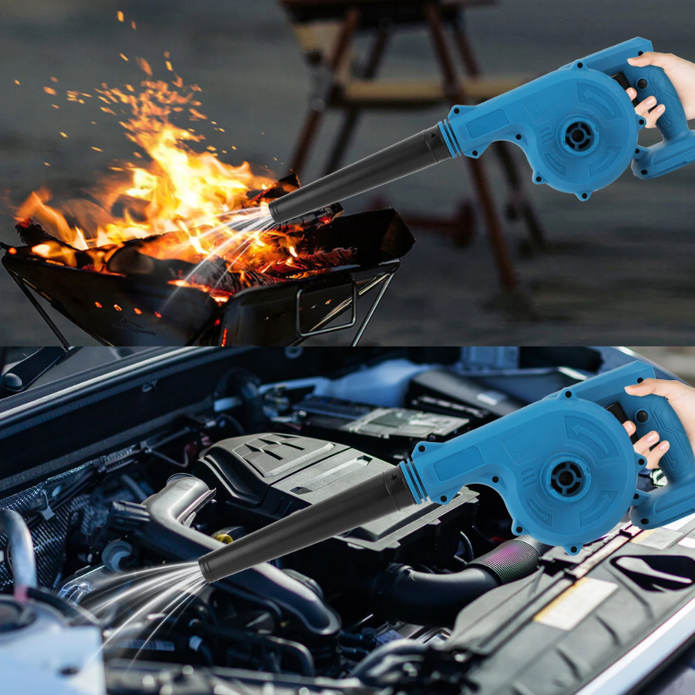 Souffleur-Aspirateur Électrique Pro Sans Fil (+ Batterie Offerte)