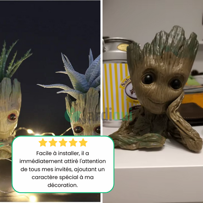 Pot de Plantes Fantaisiste "Gardien de la Forêt"