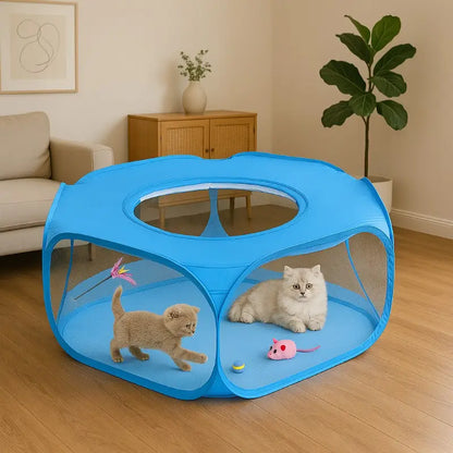 Parc de Jeu Respirant pour Petits Animaux