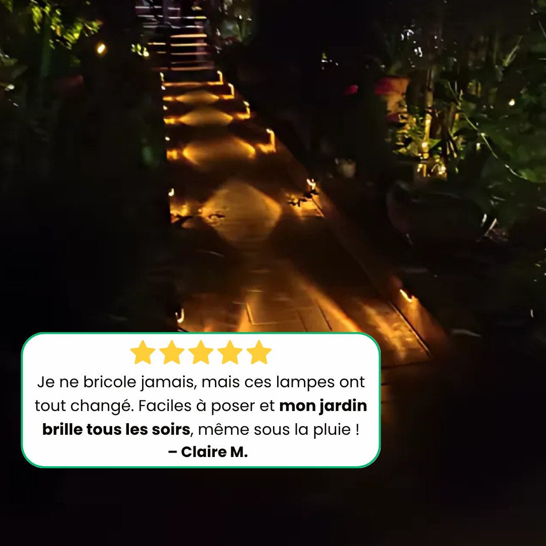 Lampe Solaire Automatique et Étanche  | LumiZen