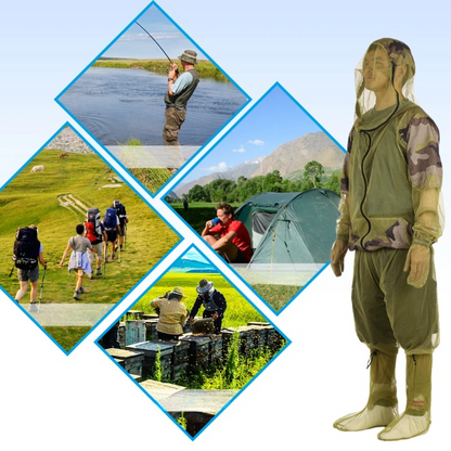 Tenue intégrale anti-moustiques respirante