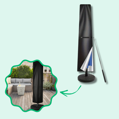 Housse Protectrice Intégrale Anti-UV pour Parasol