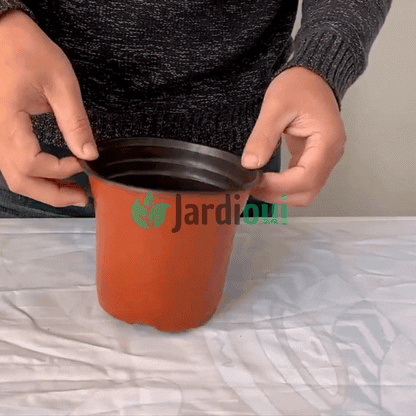 Pot de Fleur Plastique Réutilisable