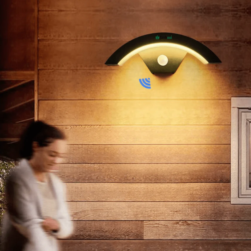 Jardioui 1 Lampe (49.90 €/ pcs) Lampe Détecteur de Mouvement Couloir Eventail Sans Fil