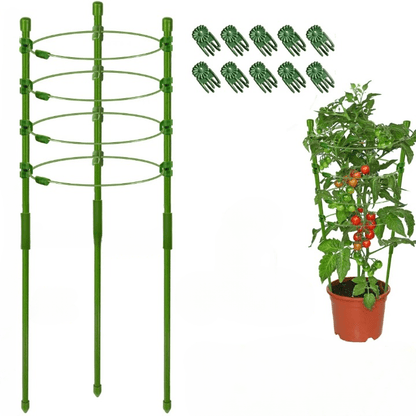 Jardioui 2 Supports Support de Cage Ajustable pour Plante Grimpante