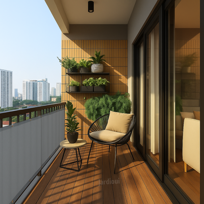 Jardioui Brise-Vue Balcon Imperméable