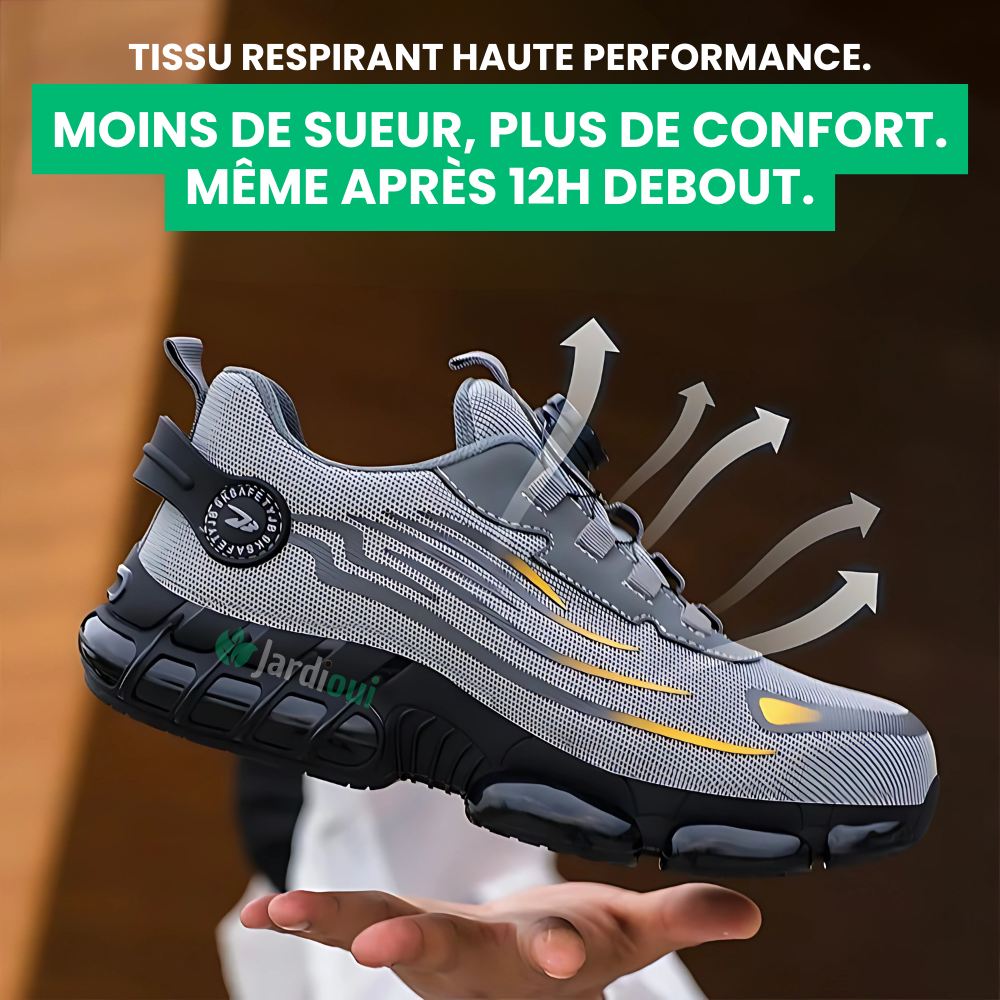 Jardioui Chaussures de Sécurité Ultra-Résistantes Premium