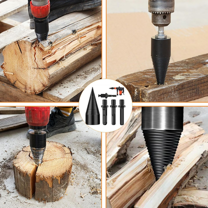 Jardioui Fendeur de Bûches Conique Ultra-Robuste