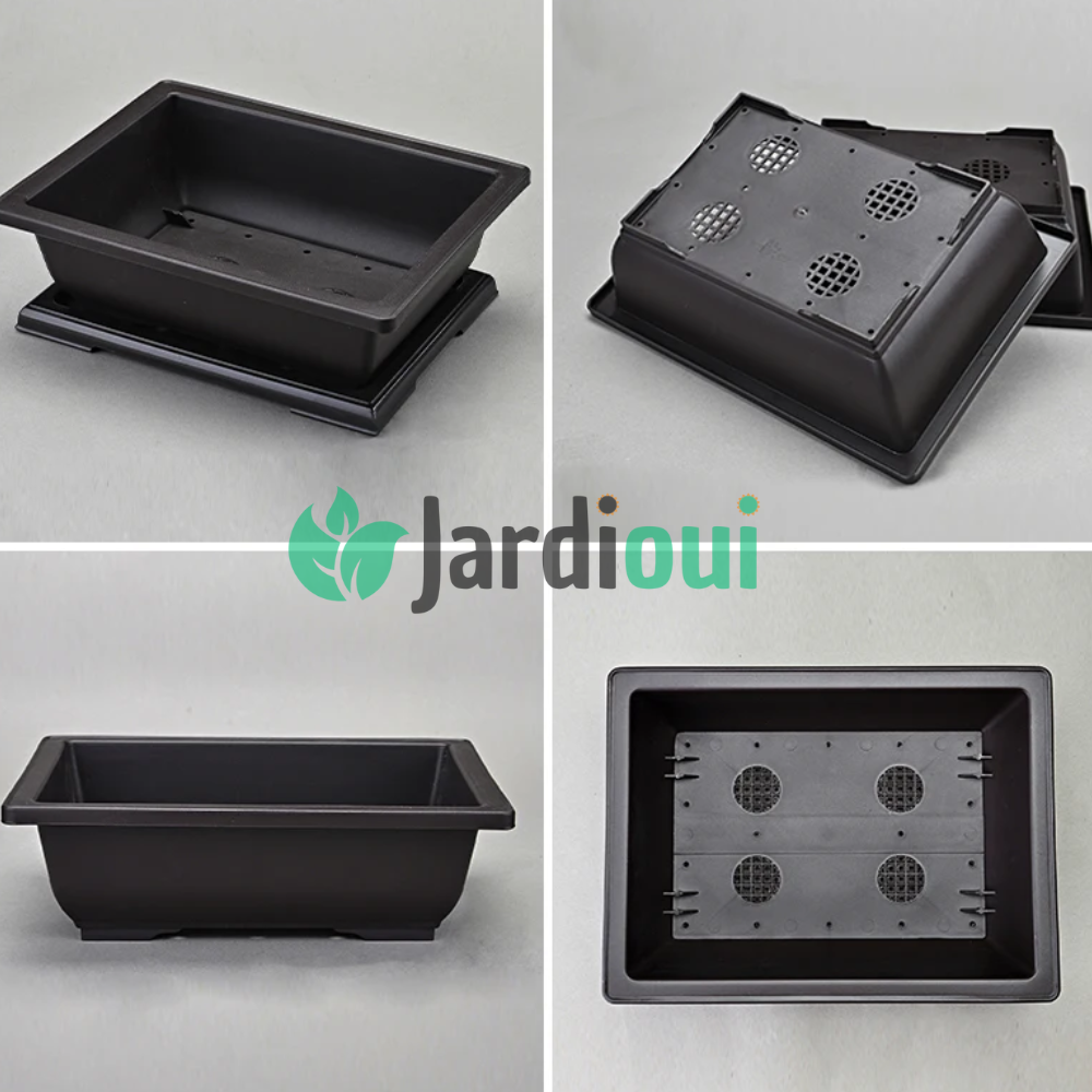 Jardioui Jardinière Rectangulaire Élégante