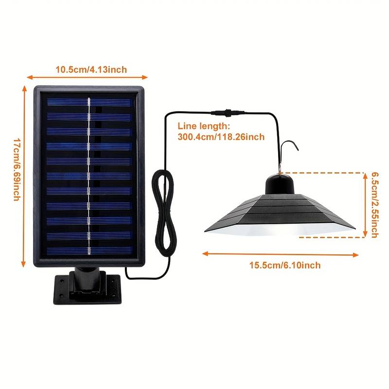 Jardioui Lustre Solaire Étincelant avec Contrôle à Distance