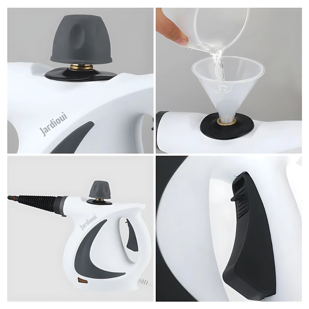 Jardioui Nettoyeur Vapeur Compact Multi-Surfaces | V46 PRO