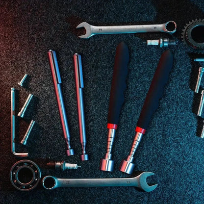 Jardioui Outil de Ramassage Télescopique Magnétique Multifonction