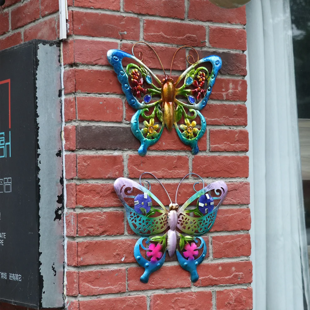 Jardioui Papillon Mural Décoratif de Jardin