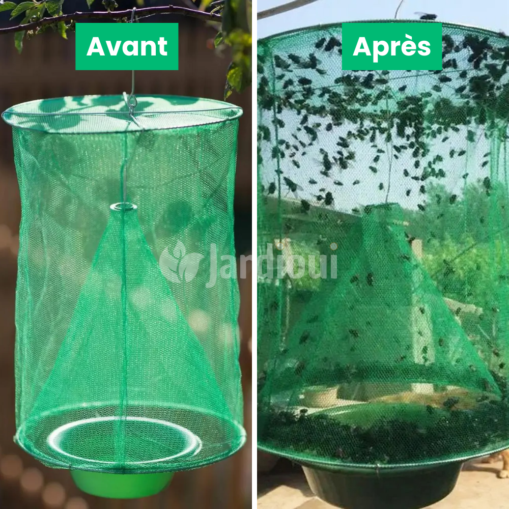 Jardioui Piège à mouches Suspendu d'Extérieur Ultra Efficace