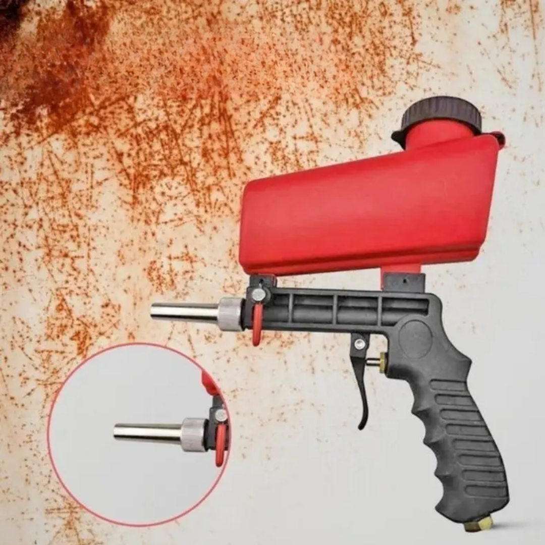 Jardioui Pistolet de Sablage Réglable Puissant