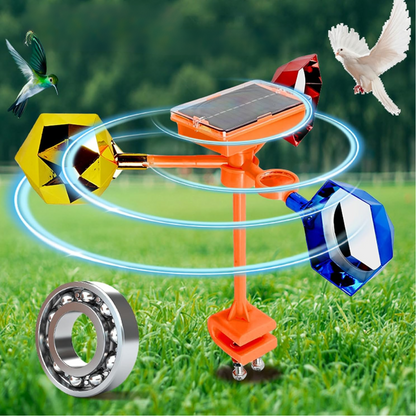 Jardioui Répulseur Solaire Intelligent Multi-Zone pour Animaux