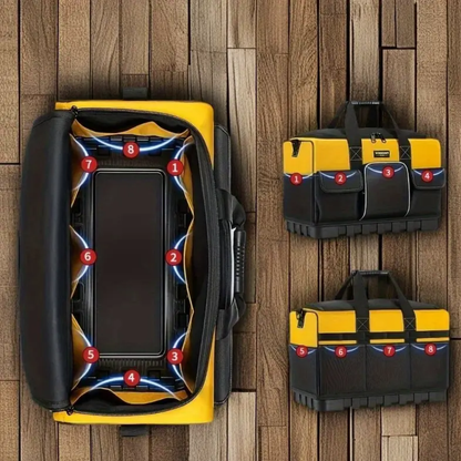 Jardioui Sac à Outils Modulable Grand Volume