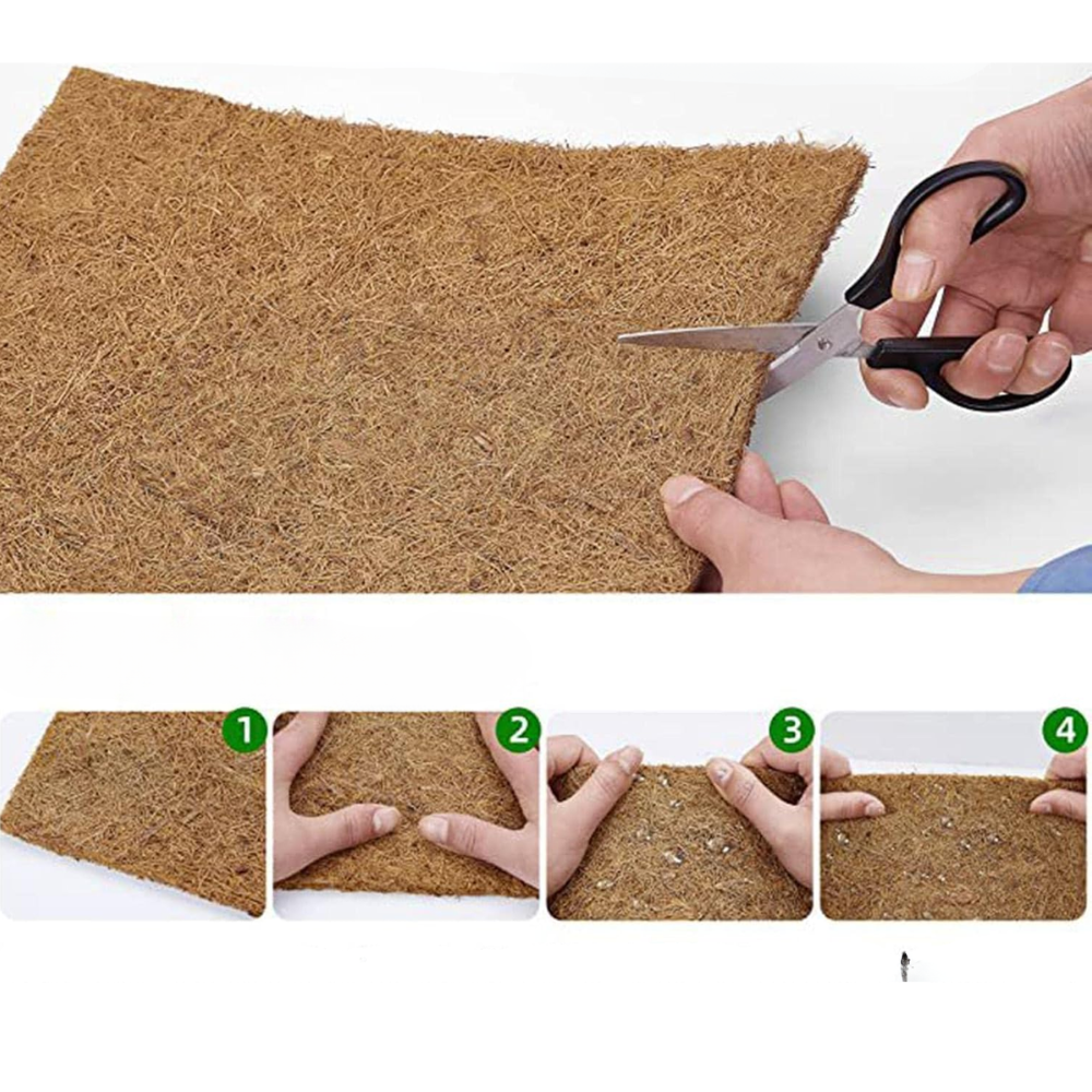Jardioui Tapis de Nidification Doux et Réutilisable pour Poulets