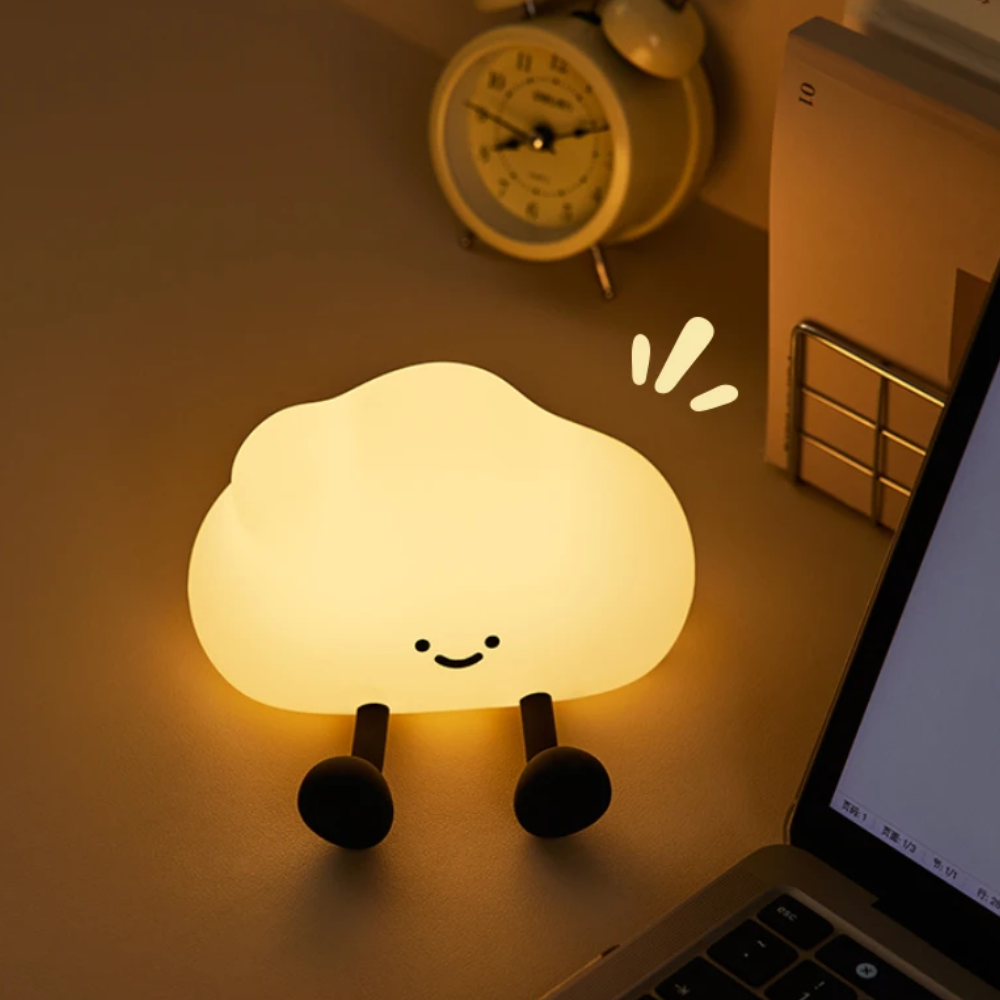 Jardioui Veilleuse Nuage Douce Rechargeable