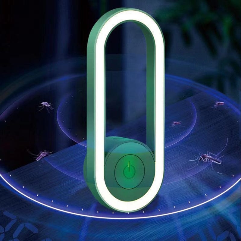 Jardioui Vert UltraZap™ : Veilleuse Anti-Moustiques LED à Ultrasons