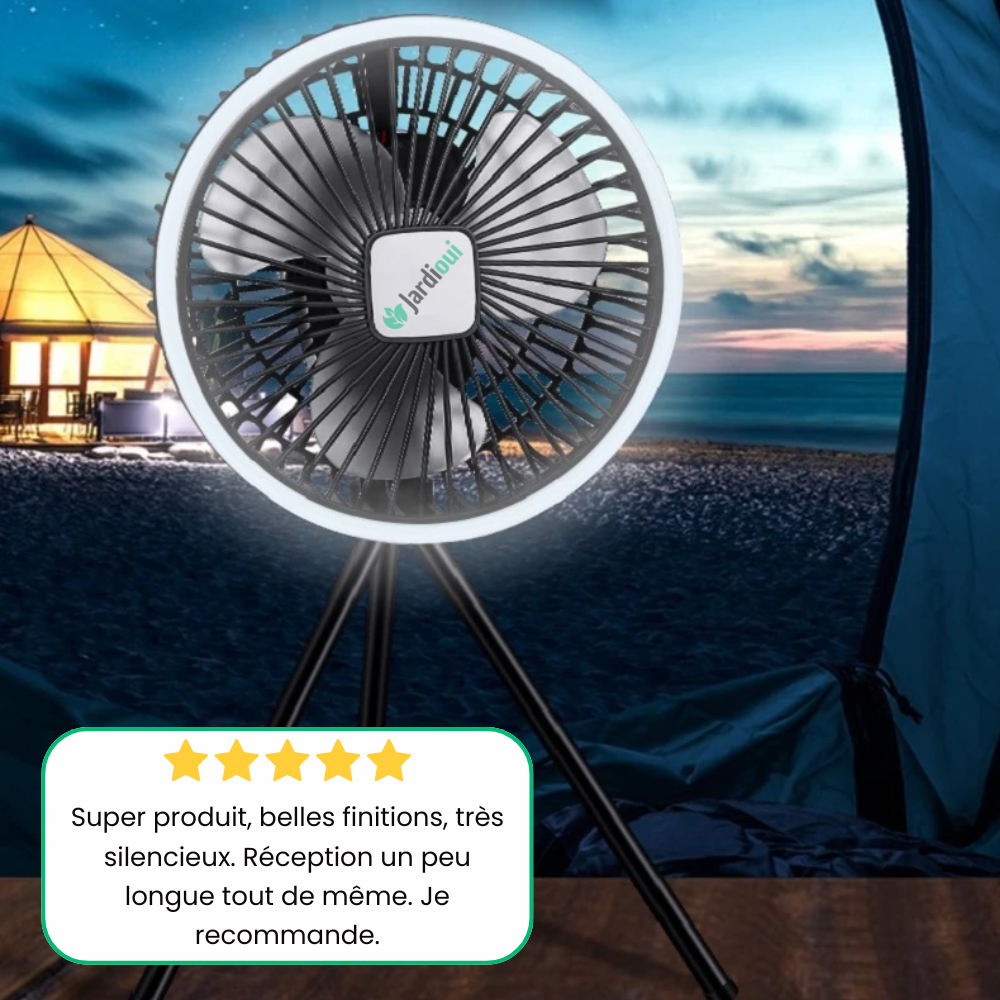 Ventiloco Ventilateur Puissant Portatif Multifonctions Premium