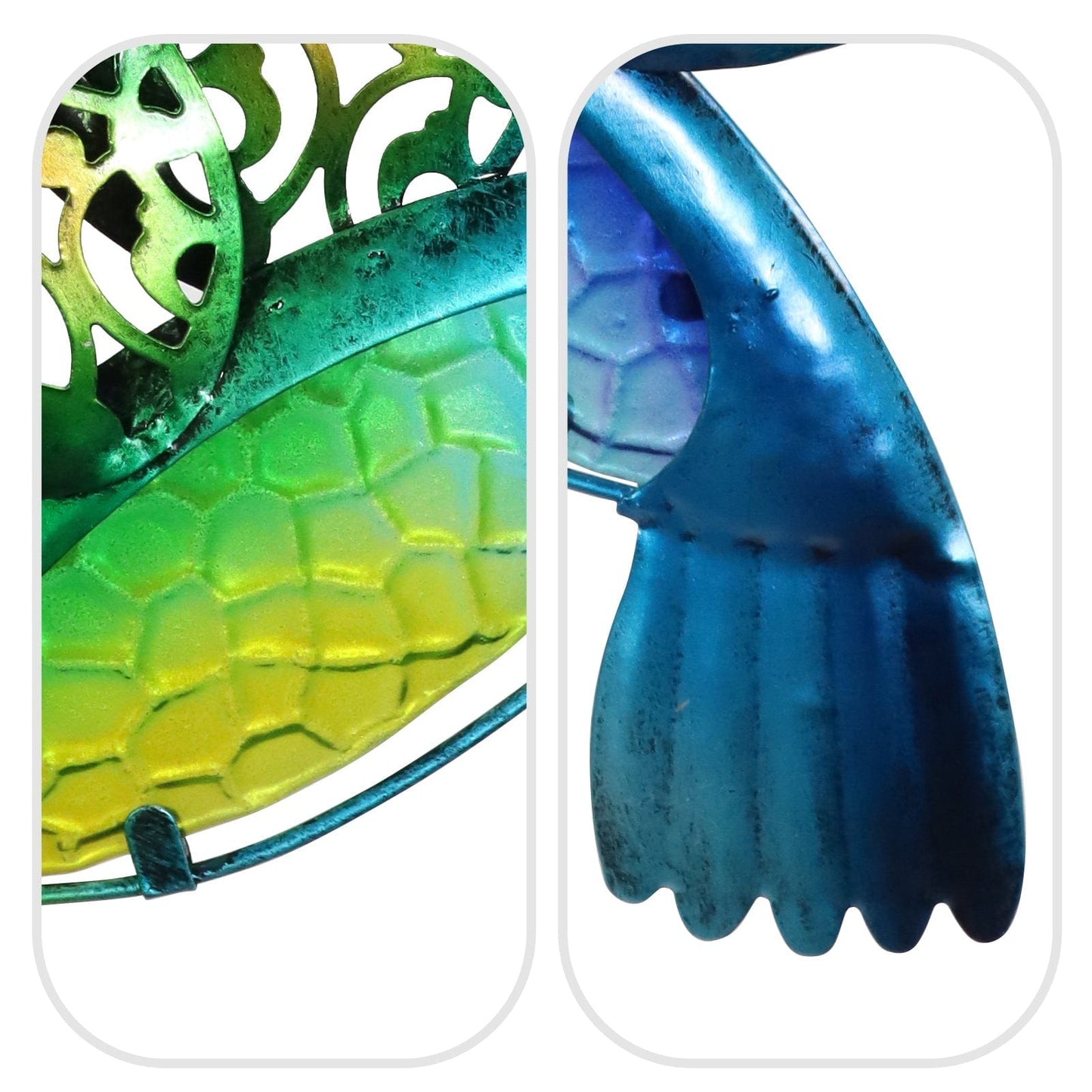 frJardioui Décoration Murale "Duo de Colibri"