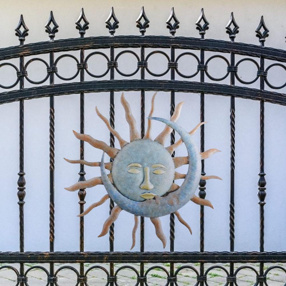 frJardioui Décoration Murale Extérieure " Le Baiser des Astres "