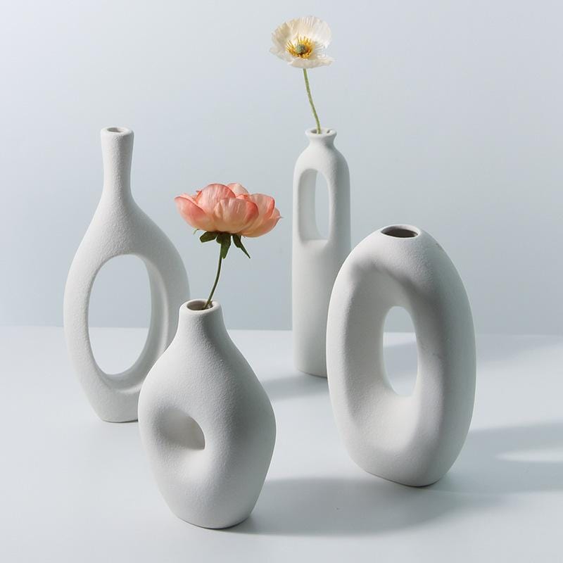 frJardioui Vase Nordique Minimaliste en Céramique