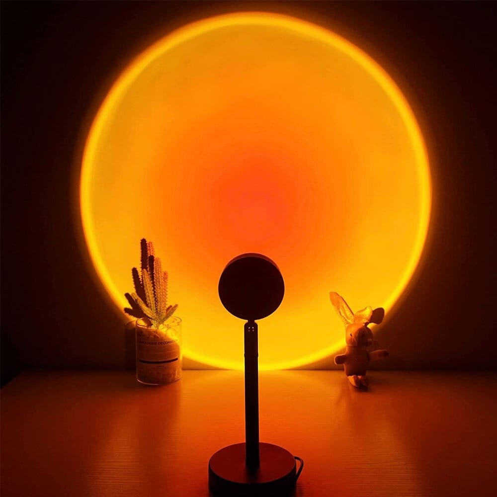 Jardioui Lampe Couché de Soleil Zen et Apaisante